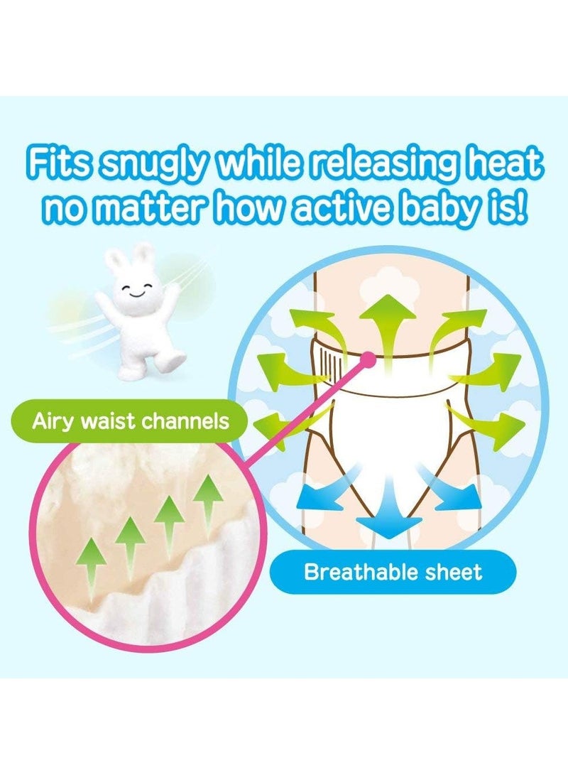 Merries Kao Diapers  S82 4-8kg ,Pack of 2 - Image 5