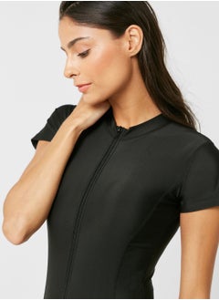 Ginger Zipper One Piece Swimsuit  - Image 2