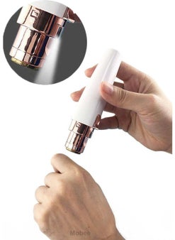 Markafox 2 In 1 Hair Removal Tool Facial Epilator with 2 Heads for All Skin Types  - Image 4