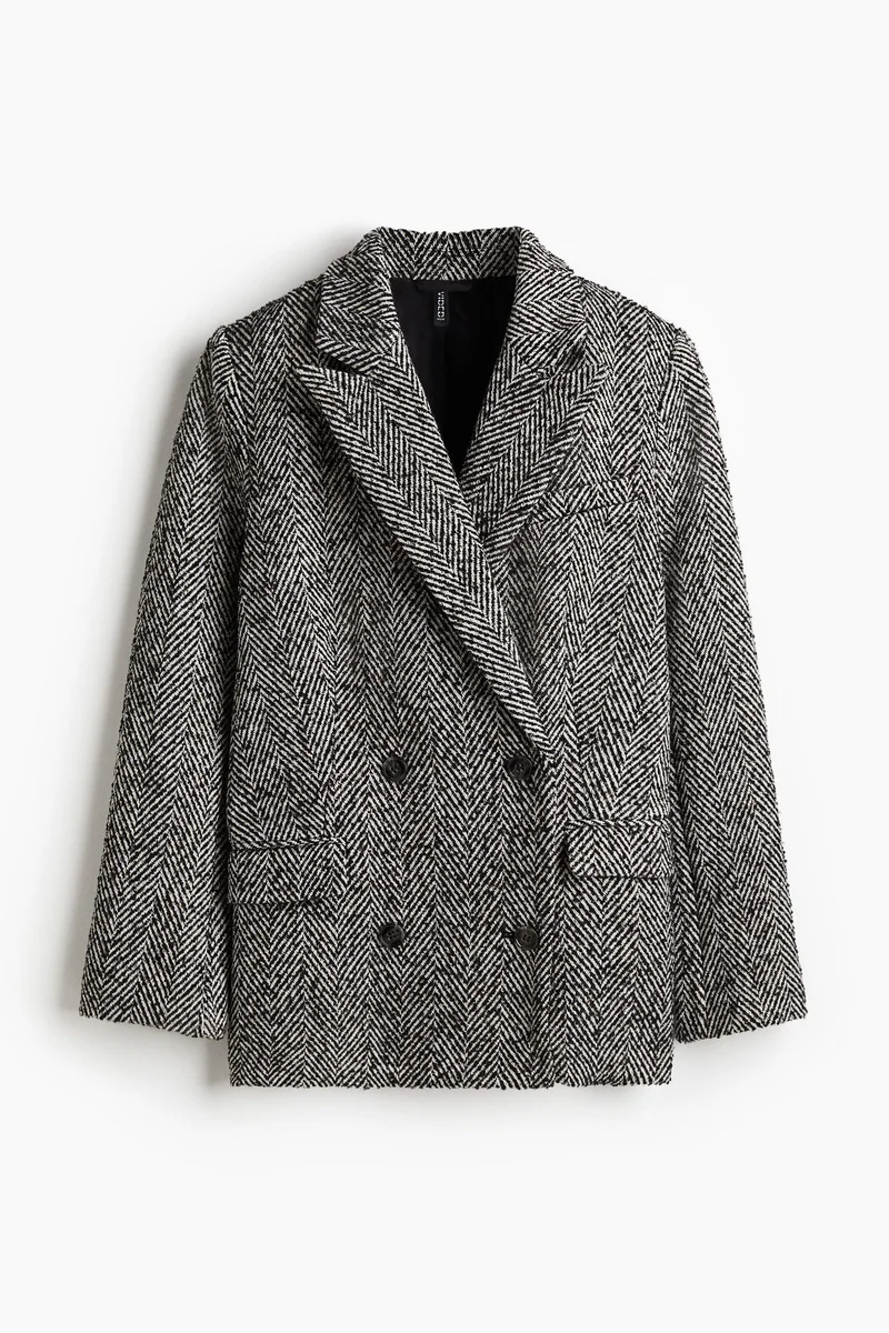 H&M Double-breasted blazer