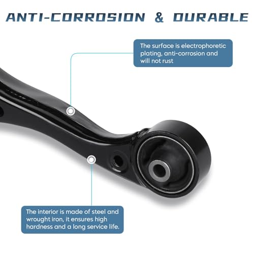 Autsurles Front Upper Control Arms w/Ball Joints for Jeep Grand Cherokee 2005-2010, for Jeep Commander 2006-2010, Suspension Kit K620188 2PCS - Image 5