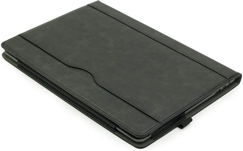 MOCA Leather Case Sleeve Compatible with MacBook Pro 13 Inch 2016-2021 (A1989 A1706 A1708 A2159 A2289 A2251 A2338) Laptop Sleeve Protective Folio Book Cover (New MacBook Pro 13, Black) - Image 3