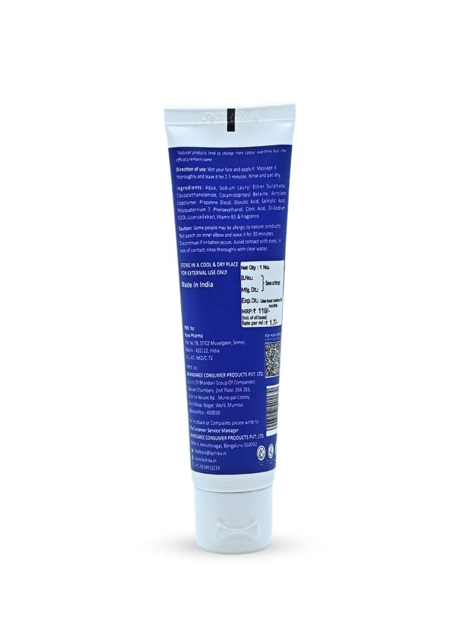 LASHIKA Daily Care AHA BHA Facewash | With Goodness of Glycolic Acid, Salicylic Acid & Licorice Extract | Provides Hydration & Reinforces | All Skin Type - 70ML - Image 3