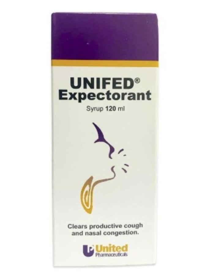 United unifed expectorant 120ml Syrup