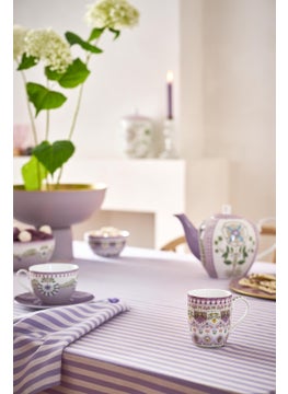 Pip Studio Lily & Lotus Purple Porcelain Mug 145 ml  - Image 4