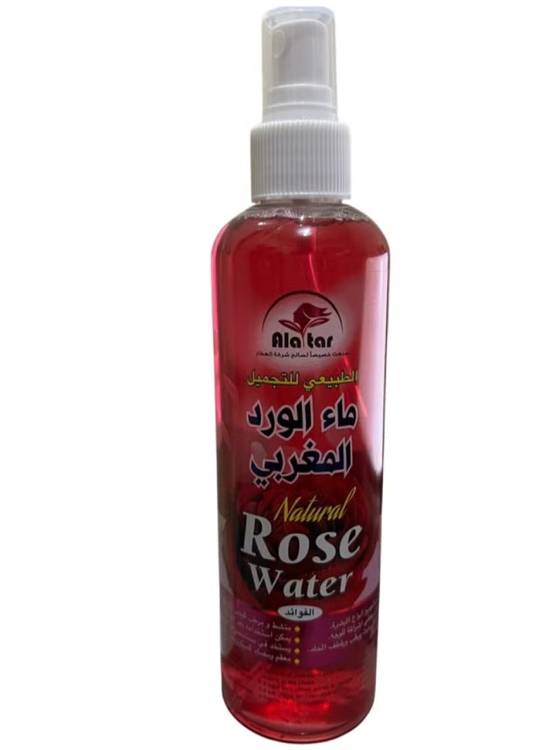 العطار ماء الورد الطبيعي المغربي 250 مل