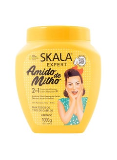 SKALA Scala Expert Scara Cornstarch Cream - Mido Di Melho - Full Hair Care 1000 2.2 lbs 1 Pack  - Image 1