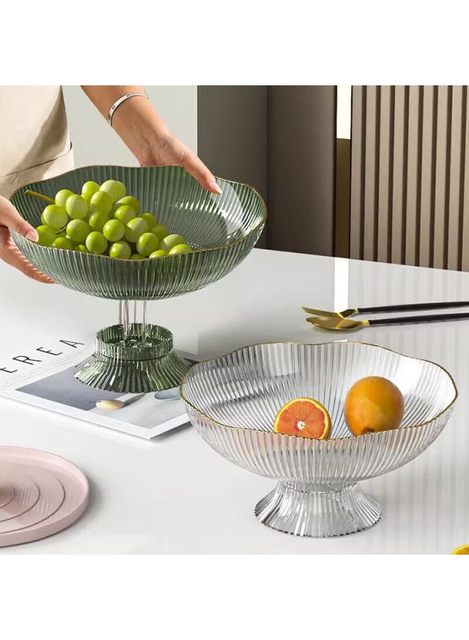 Dipple Dipur Luxury Fruit Tray Household Fruit Plate Living Room Coffee Table Nut Tray Snack Tray Candy Tray - Image 2