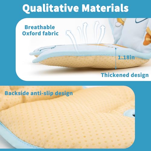 Runhike High Chair Cover Replacement Compatible with Ingenuity Soft Cushion with Anti-Slip Pad and Protecting Water Spills - Image 4
