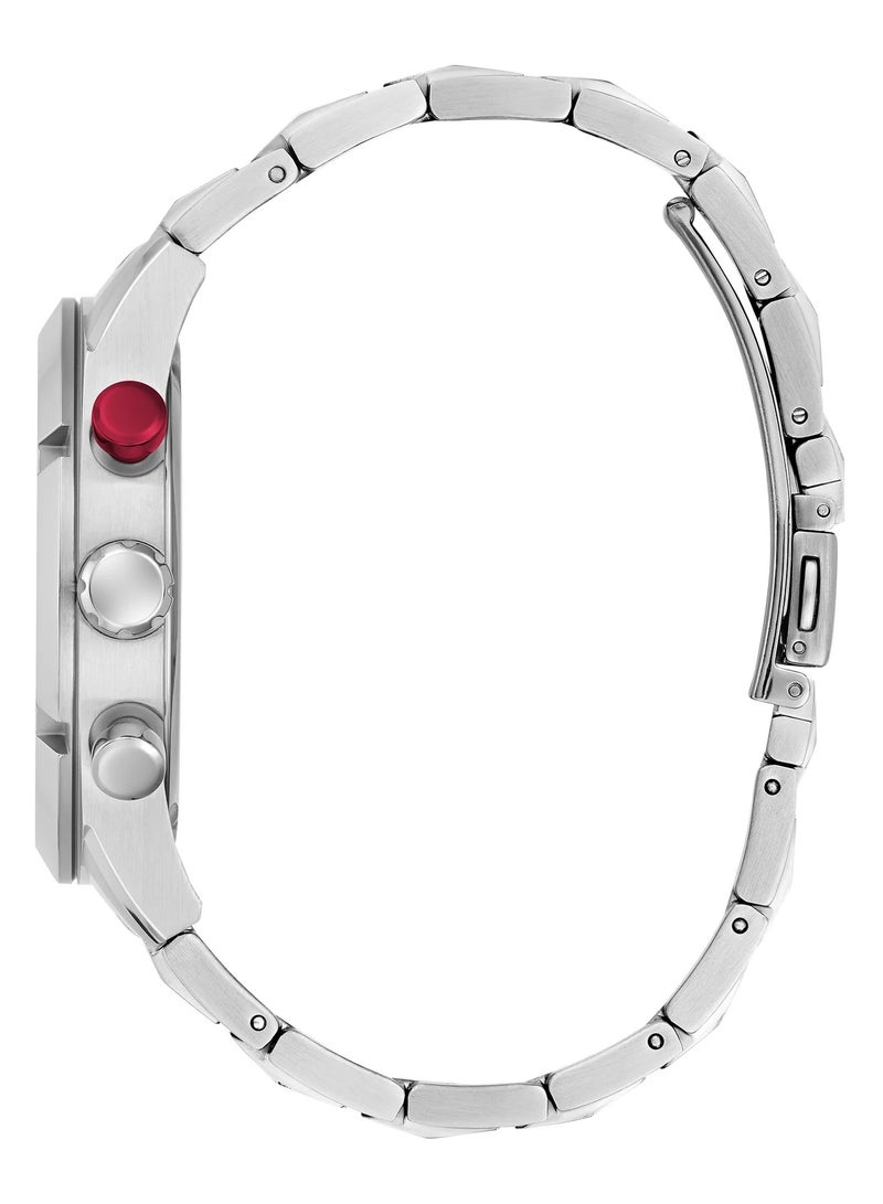 GUESS Mens Silver Tone Multi-function Watch - GW0714G1 - Image 3