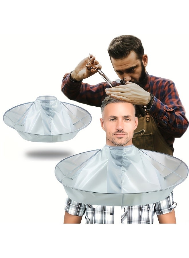 Goolsky 1pc Foldable Umbrella Design Hair Cutting Cloak Hairdressing Apron - Image 5