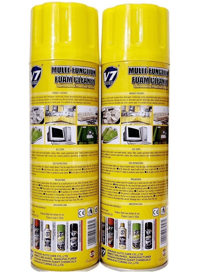 V7 Expert V7 Expert Multi Function Foam Cleaner 650ML  - Image 3