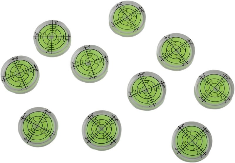 Classic trendy design picks 10-Pack Acrylic For SPIRIT Bubble Level 32X7mm Round Circular Measuring Tool For Precision Machining LCD Mounts Furniture Carpentry Equipment Alignment Reliable daily use design Trendy widespread design All-round applied quality Precision made Multiple local stock source Gulf climate tested upgraded quality Demand fit global economical quality Easy transit optimized build Sand resistant Set product combo compatible Standard fit Fast warehouse picking Worldwide popular practical build Odor free color All storage type compatible Major city pickup option Budget global standard quality Easy store & transit build Local supply chain stock Multi-purpose fine material All condition resistant crafted quality Defect free upgraded substance Bulk storage easy optimized build Diverse operating method fit - Image 1