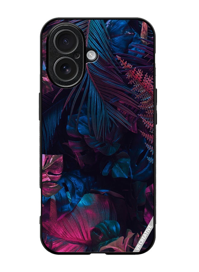 Protective Case Cover For Apple iPhone 17 Leaf Design Multicolour