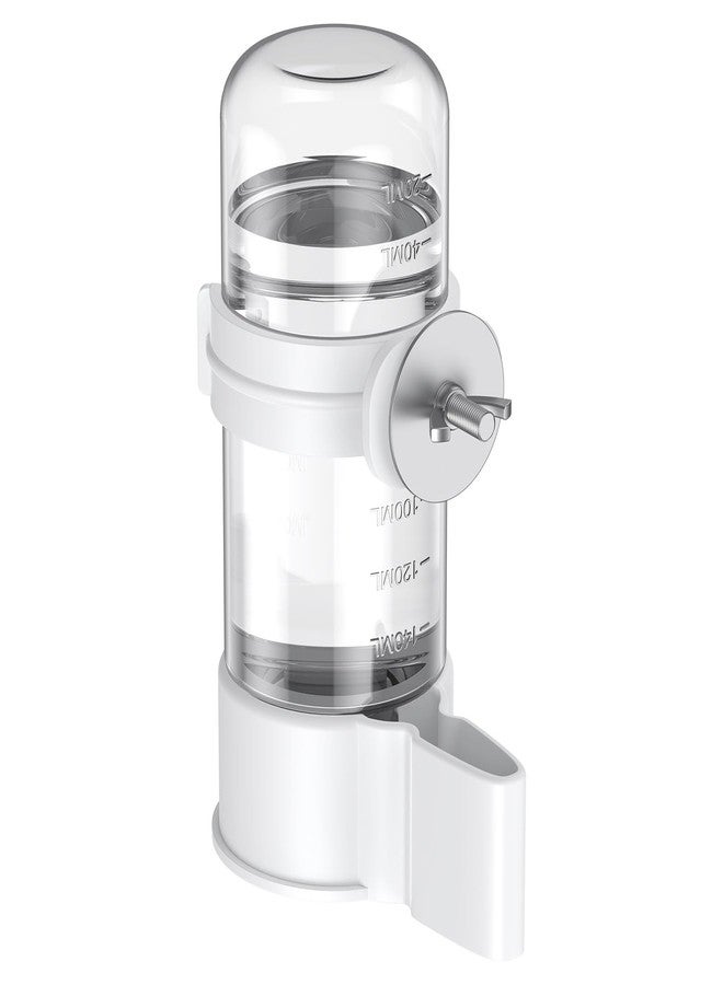 Pawfly Bird Water Dispenser, Automatic Water Feeder, Plastic Cage Water Dispenser, White Parrot Waterer for Small Parakeet Cockatiel Budgie Lovebirds (Not Fit for Food Feeding) - Image 1
