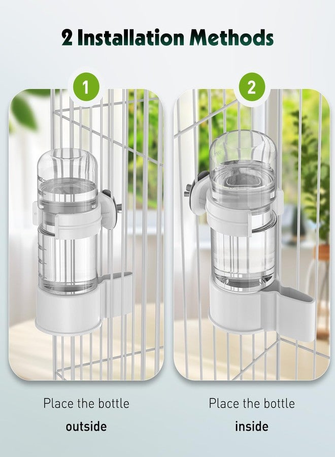 Pawfly Bird Water Dispenser, Automatic Water Feeder, Plastic Cage Water Dispenser, White Parrot Waterer for Small Parakeet Cockatiel Budgie Lovebirds (Not Fit for Food Feeding) - Image 5