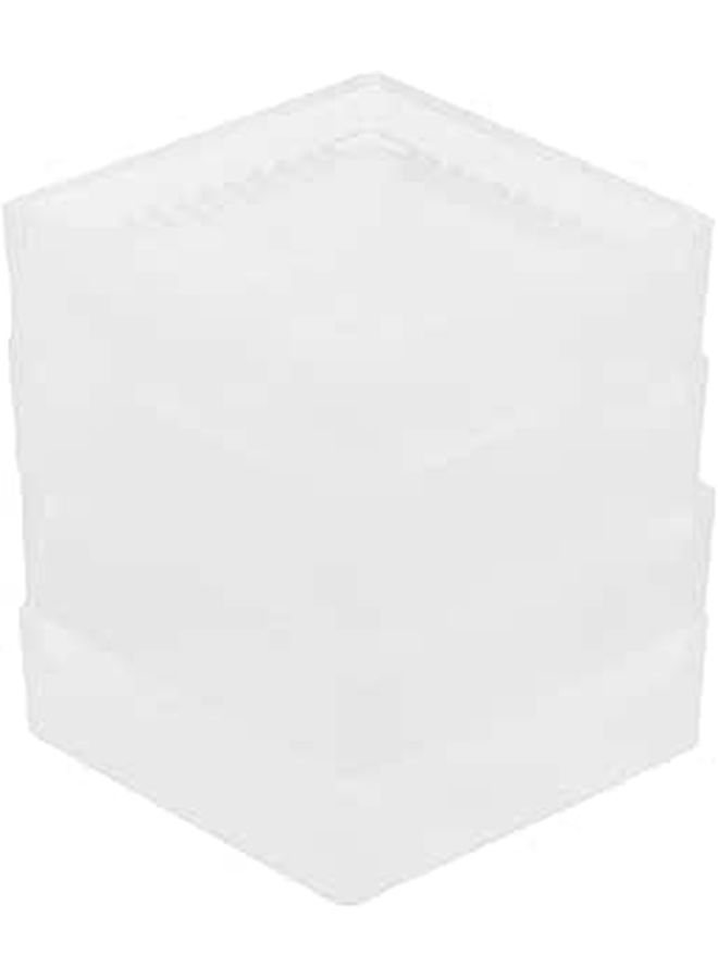 Non Slip Silicone Furniture Leg Pads 45x45mm 4 Pack Table Chair Floor Protector - Image 1