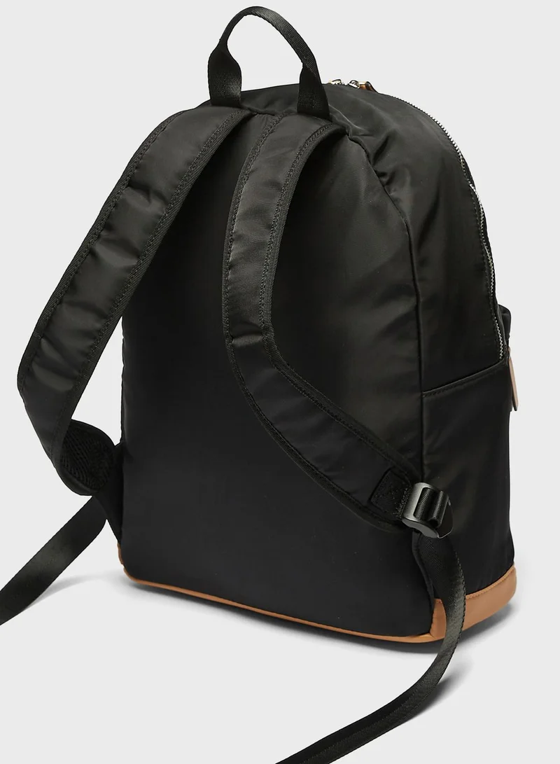 Lee Cooper Top Handle Logo Backpack
