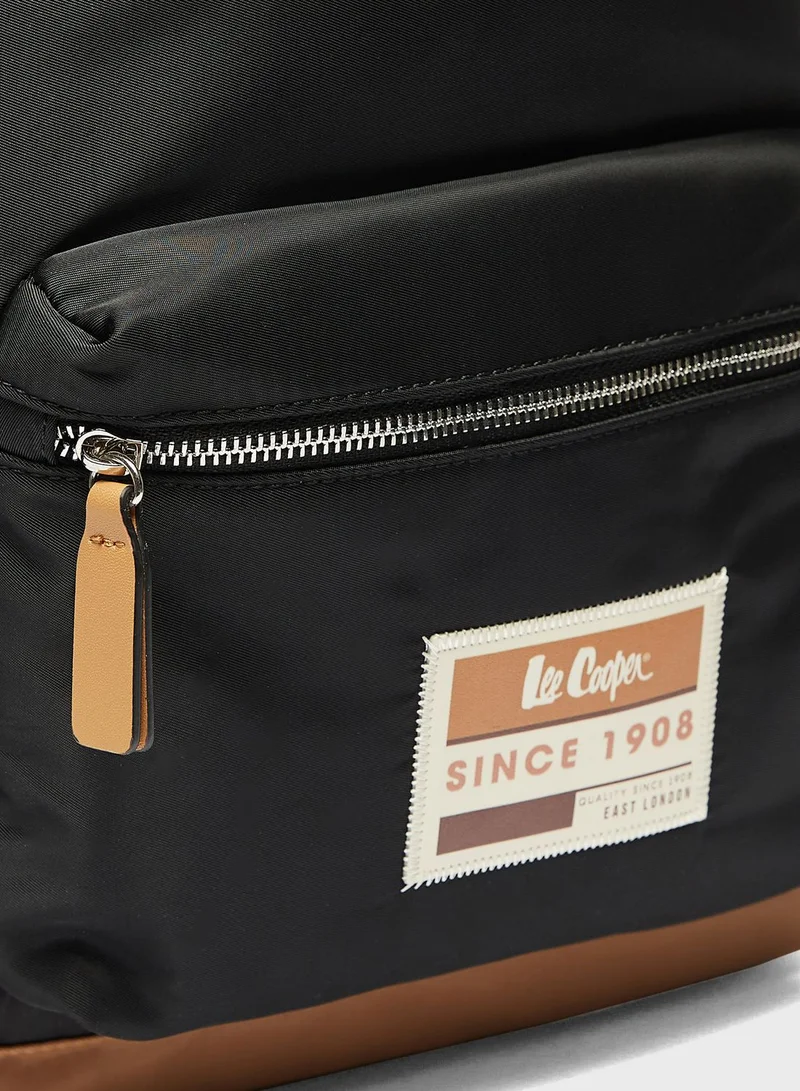 Lee Cooper Top Handle Logo Backpack