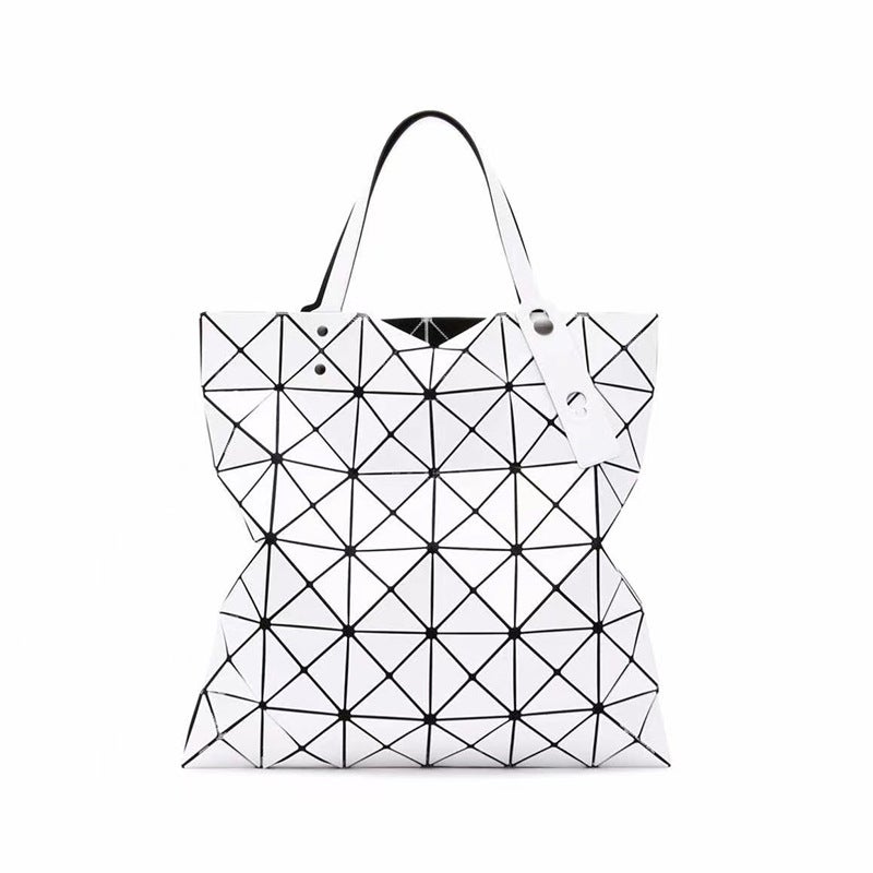 Japanese Lifetime 6-Compartment Classic Summer Bag Shoulder Bag Classic 6-Compartment Women'S Bag Geometric Rhombic Tote Bag