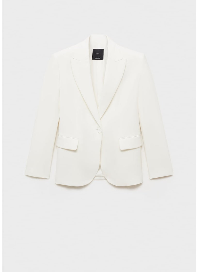 MANGO - Structured Suit Jacket - Image 1