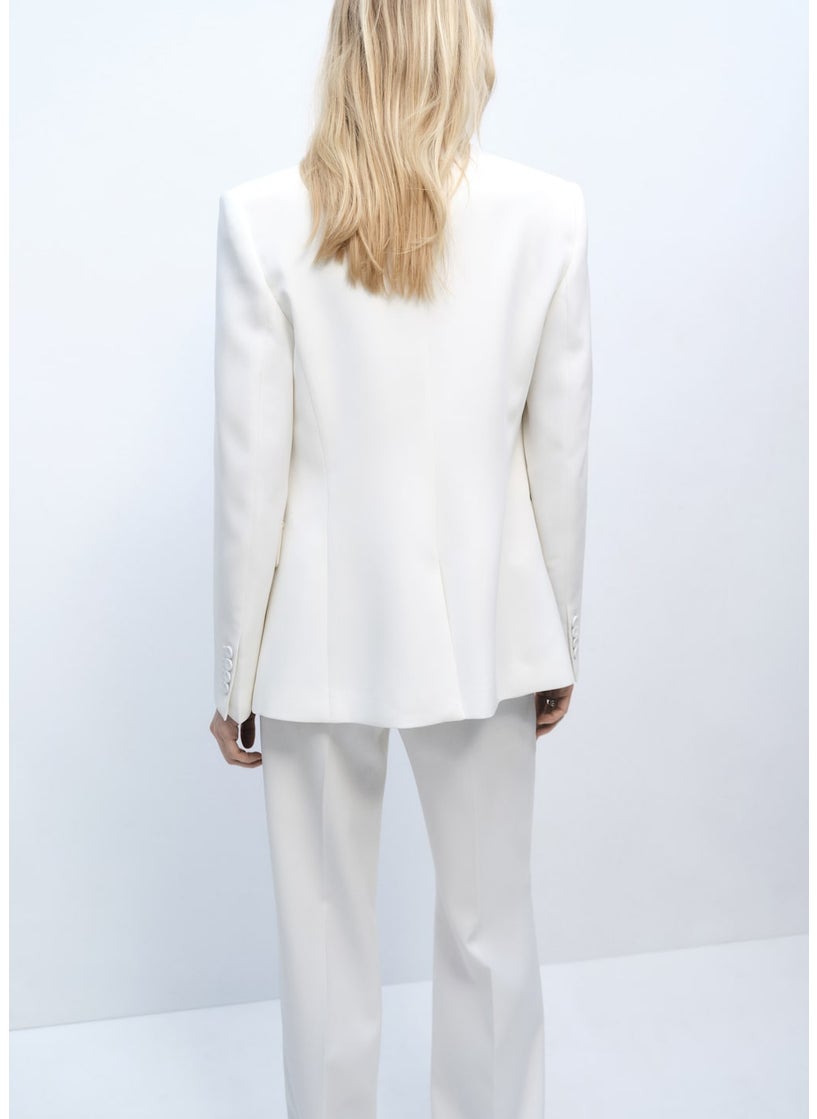 MANGO - Structured Suit Jacket - Image 1