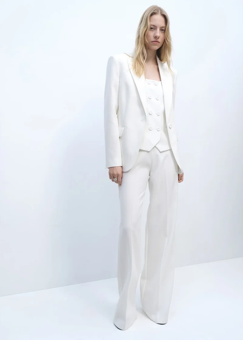 مانجو Structured Suit Jacket