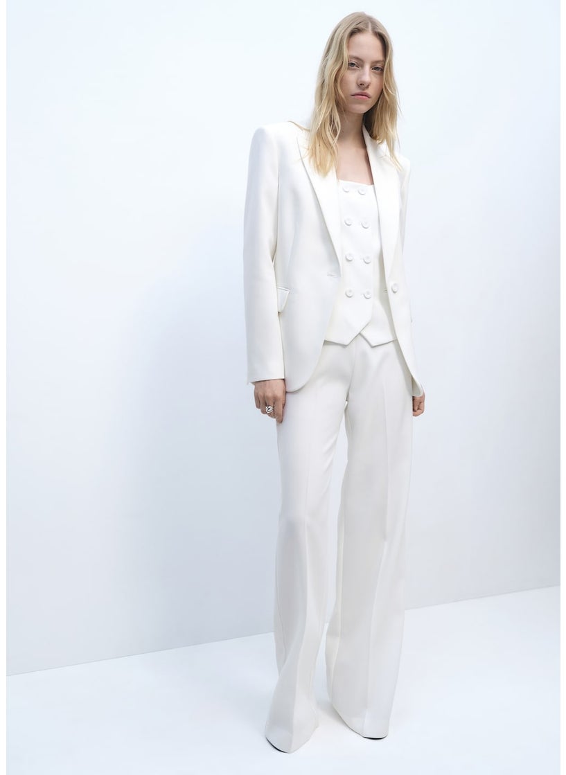 MANGO - Structured Suit Jacket - Image 1