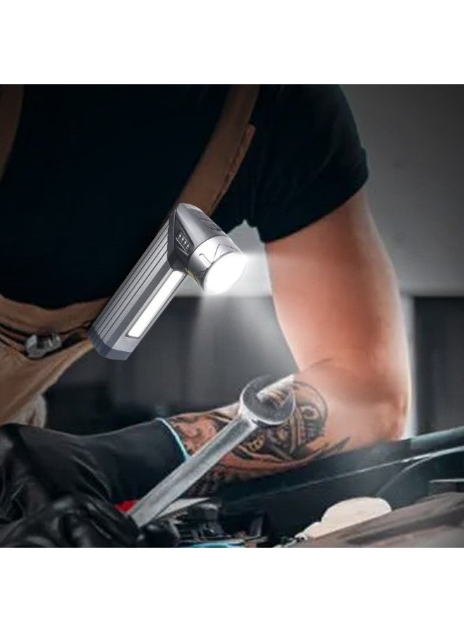 إسكدنيا مصباح يدوي متعدد الوظائف، ضوء قوي لتصليح السيارات، ضوء عمل مغناطيسي قوي، إضاءة جانبية، مصباح يدوي طويل التحمل، اللون: 508 - Image 5