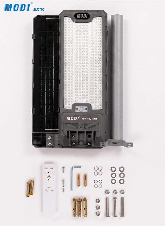 MODI 600W IP65 Waterproof Solar Street Light With 20 W Panel, 24 Ah Battery, SMD LED, Motion Sensor, Remote Control, Dusk-To-Dawn And 12 Plus Hour Runtime - Image 3