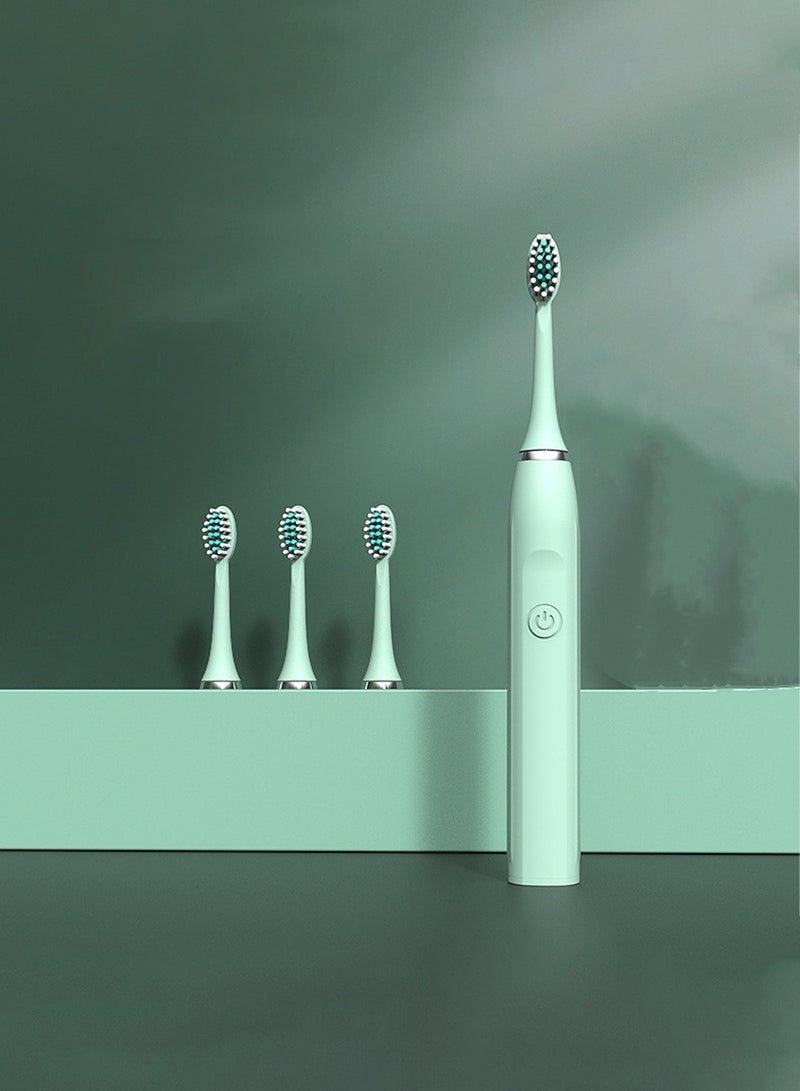 Arabest Sonic Electric Toothbrush for Adults Timer Teeth Ultrasonic Automatic Vibrator Whitening Ipx7 Waterproof 4 Brush Head Usb Type - Image 1