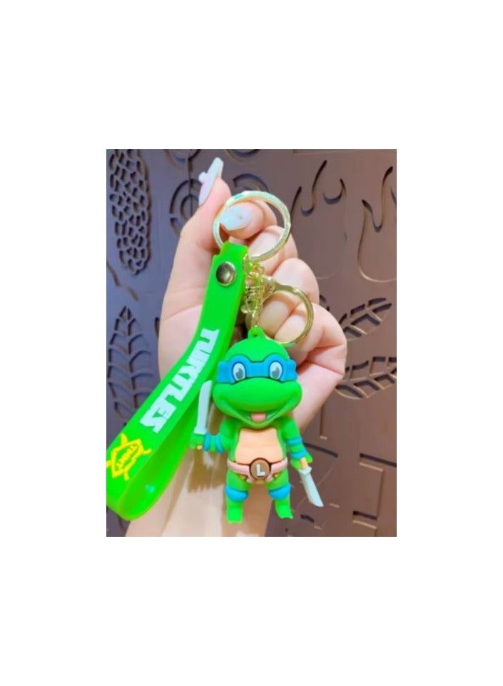 turtles keychain medal