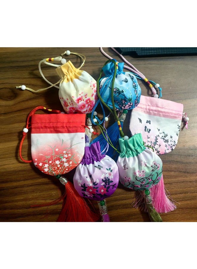 6 Bags of Dry Flowers Fragrant Bags, Fragrances Of Roses, Violets, Lavender, Lemon, Ocean And Jasmine For Drawers And Closets, Spring Home Decor Fragrance Sachets, Fragrance For Bathroom, Car Freshe  - Image 1