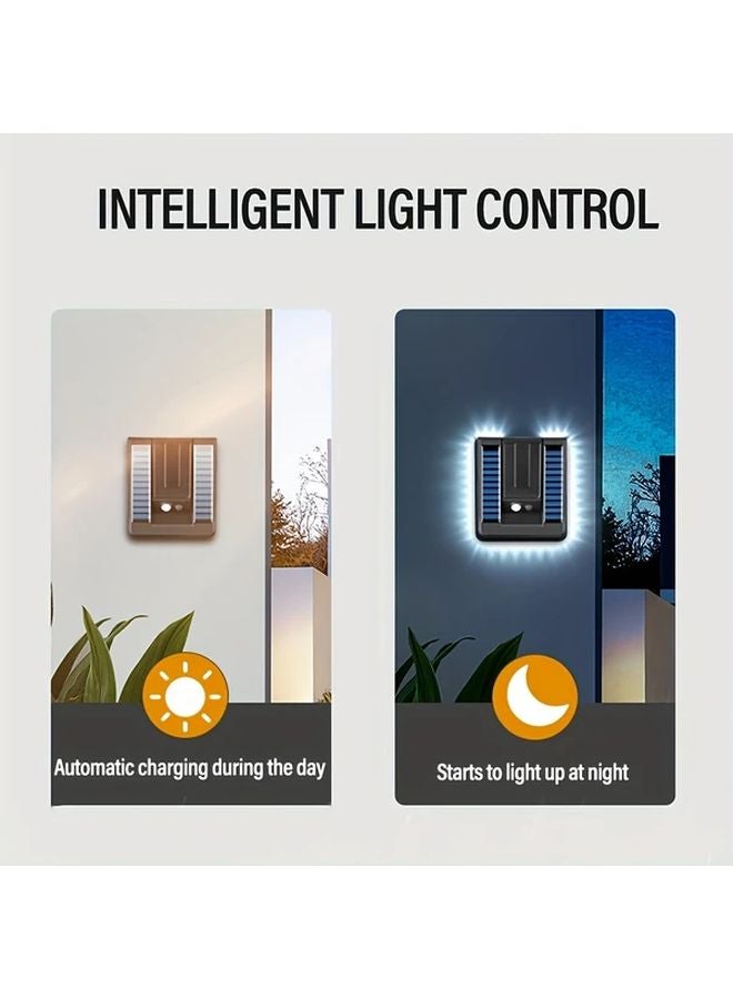 4pcs Solar LED Floodlights With Motion Sensor IP65 Waterproof 120 Degree Wide Angle - Image 4