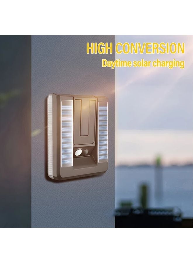 4pcs Solar LED Floodlights With Motion Sensor IP65 Waterproof 120 Degree Wide Angle - Image 5