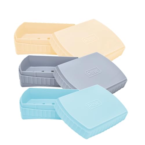 FLAIR Estella Soap Case with Drainage | Reusable & Durable Soap Box | Modern Bathroom Soap Holder (1, Beige) - Image 5