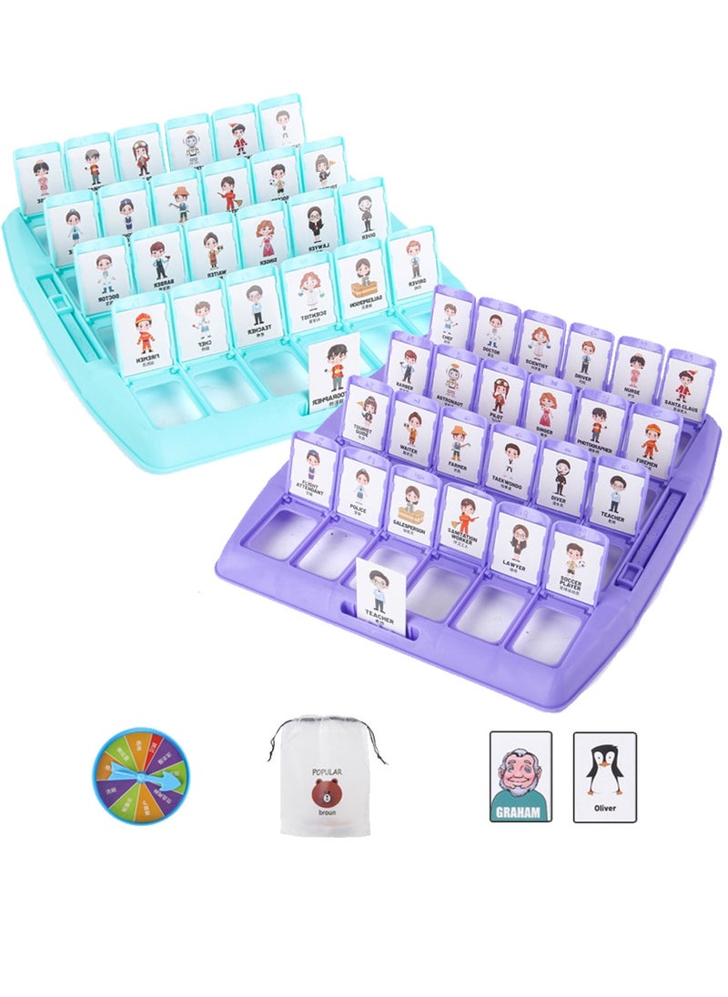 MaBaby Guess Game Who Am I Games for Kids Guessing Board Game Operation Game for Family Night Memory Family Classic Board Games Kids Toy  - Image 1