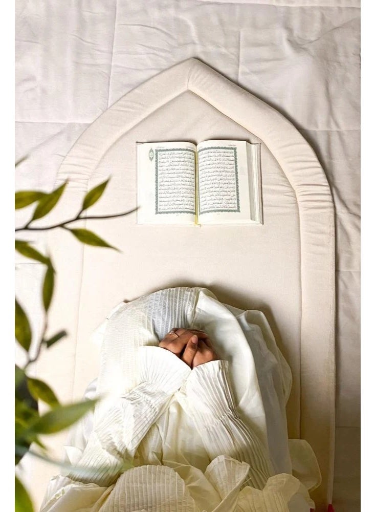 WARD Padded Prayer Rug and Prayer Sheet - Sugar - Image 1