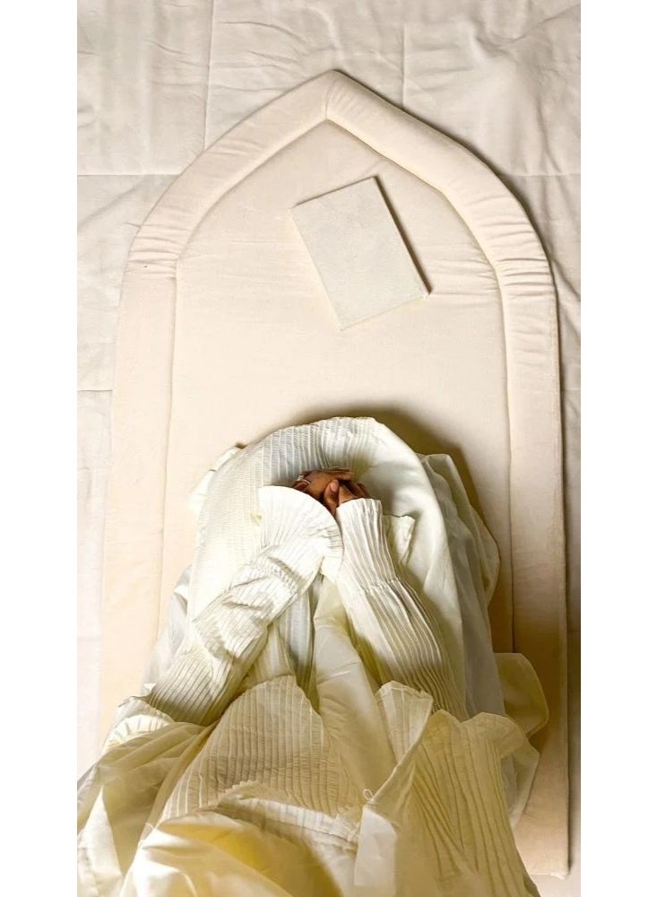 WARD Padded Prayer Rug and Prayer Sheet - Sugar - Image 2