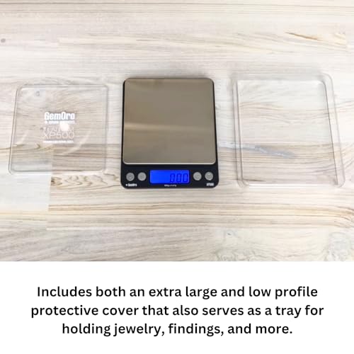 GemOro Platinum XP500 | Durable Precise Jewelers Countertop Portable Pocket Scale | Digital Precision Tool with Expert Professional Reading & Accuracy 500g x 0.01g Readability (Silver) - Image 4