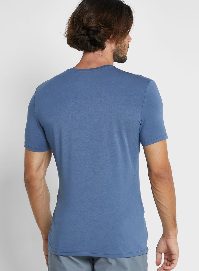 Marks & Spencer Essential Crew Neck T-Shirt - Image 2
