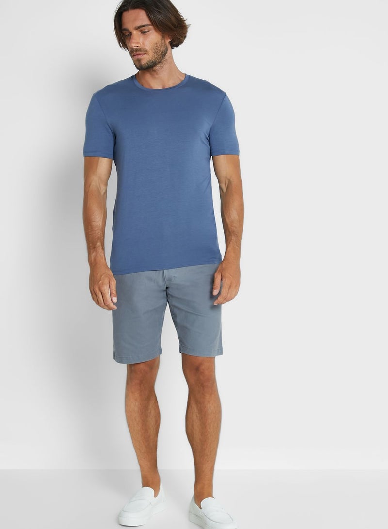 Marks & Spencer Essential Crew Neck T-Shirt - Image 4