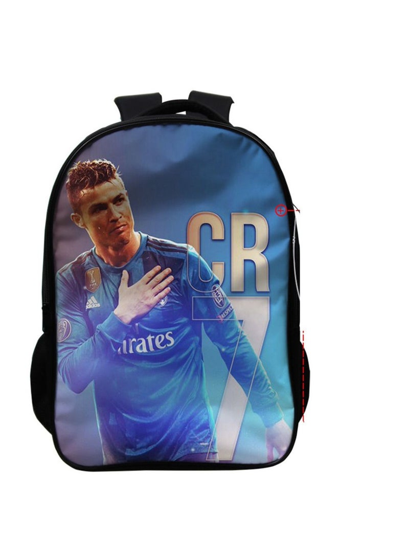 CR7 C Ronaldo Backpack Casual Daypack School Bookbag BAG for Boys Girls