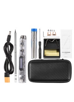 SI012 Intelligent OLED Electric Soldering Iron Sensitivity Adjustable Built-in Buzzer Suitable for T12