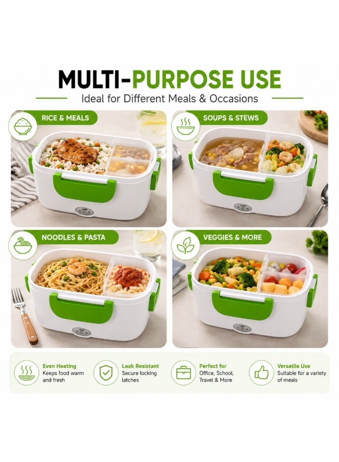 vexa pro Electric Lunch Box Food Warmer 1.05L Portable Heated Lunch Box with Removable Container & Spoon - Image 5