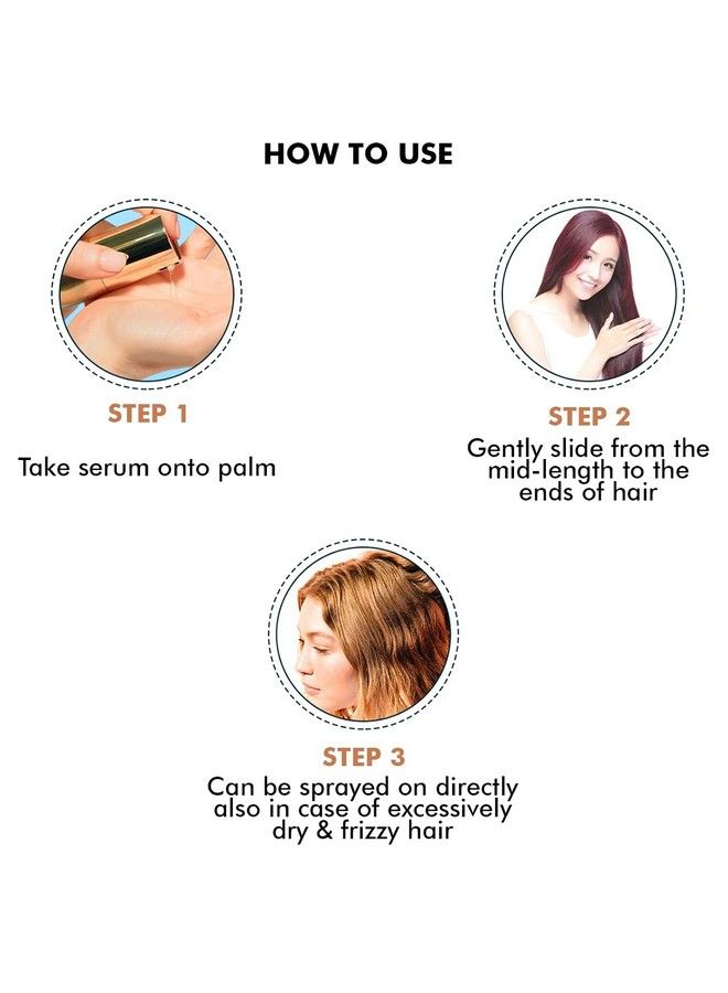 INATUR سيروم شعر الأركان؛ زيت الأركان المغربي؛ يعزز اللمعان؛ شعر خالي من التشابك والتجاعيد؛ لمعان ونعومة فورية؛ سيروم شعر للاستخدام المنتظم؛ 50 جرام - Image 4