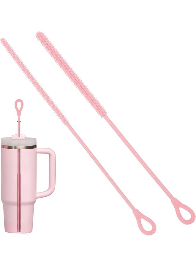 كوفوز فرشاة تنظيف القصب، منظف قصب السيليكون، فرشاة سيليكون قابلة للثني وإعادة الاستخدام لتنظيف قصب الزجاج، قصب السموذي، قصب الشرب الفولاذي المقاوم للصدأ، فتحة إبريق الشاي، زجاجات الزجاج - Image 1