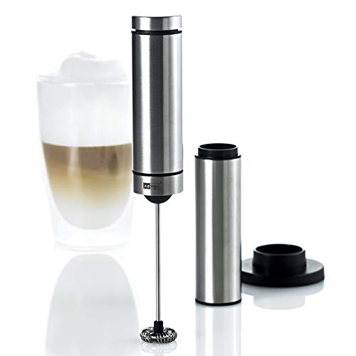 AdHoc Rapido Automatic Milk and Sauce Frother Stainless Steel and Black
