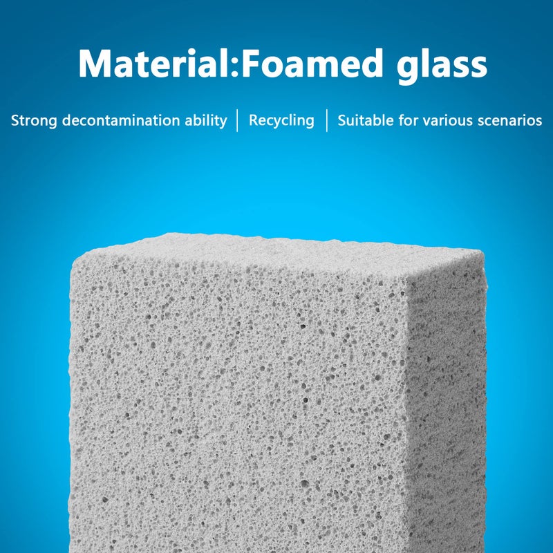 LFUTARI 8 Pcs Pools Pumice Stone - Pool Cleaning Block Swimming Pumice Pool Tile Stone for Pools & Spa Tile, Grout & Concrete Cleaning (8Pcs) - Image 3