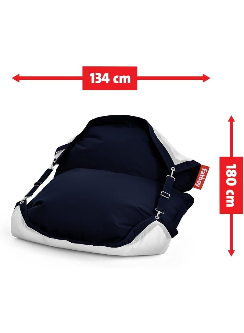 Fatboy Original Floatzac Floating Bean Bag, adjustable beanbag, Suitable for indoor and outdoor pool use, Water repellent fabric, Suitable for the Pool & Beach 134 x 185 cm (Dark ocean blue) - Image 3